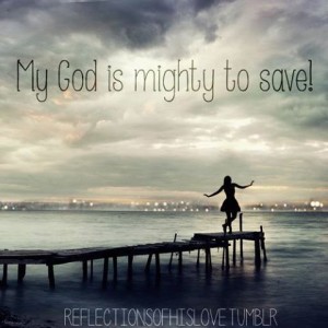 my god is mighty to save