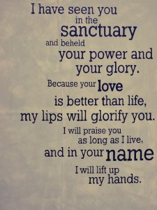 i love your sancturary