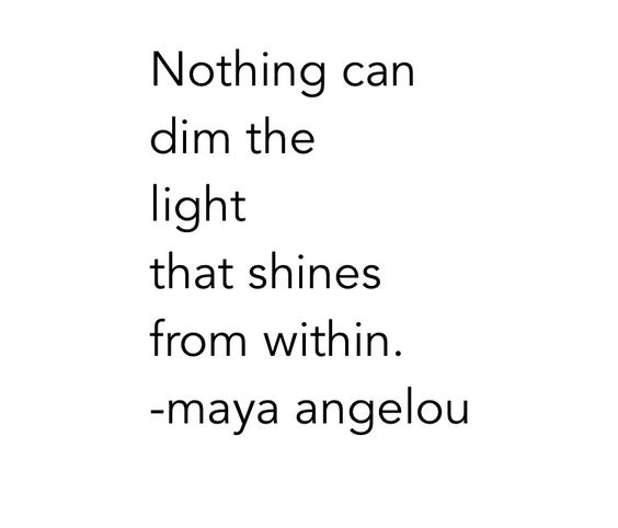 nothing can dim the light